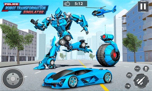 C(j)ֱC(j)܇(zhn)Robot Helicopter Car War Game؈D