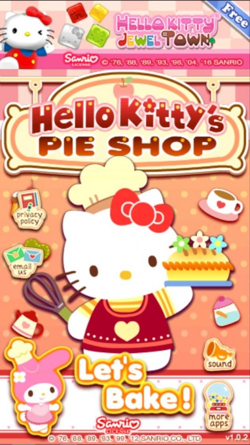 P؈W꣨Hello KittyW꣨Hello Kitty Pie Shop؈D